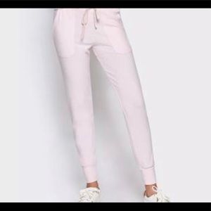 Joie nakira quartz / light pink super soft joggers NWT
